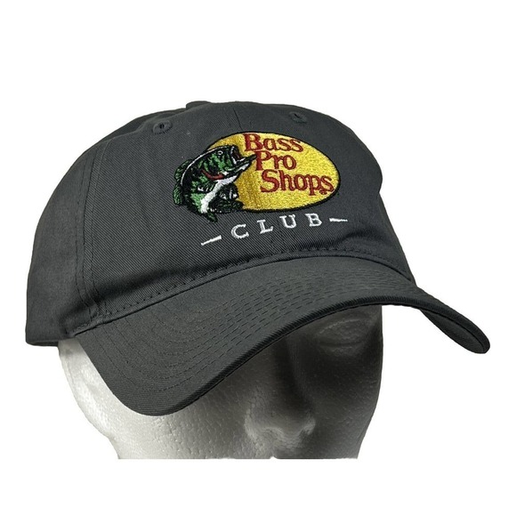Bass Pro Shops Club Outdoor Fishing Adjustable Hat Cap Blue NEW! - Picture 1 of 7